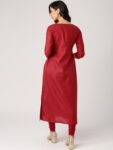 11502276600620-Libas-Women-Maroon-Solid-A-Line-Kurta-6521502276600462-1