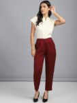 100c905d-ca08-4ef2-86b5-dcc16ee571a41716037716356FITHUBWomenTaperedFitHigh-RisePleatedTrousers1