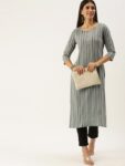 02c3e041-498b-4f68-a0c0-6cada99946ba1708598732750KALINIWomenStripedSequinnedKurta5 (1)