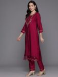 da2a88ae-eddb-41b6-bc1c-af60064443551702900237791-Indo-Era-Magenta-Embroidered-A-Line-Kurta-Trousers-With-Dupa-1