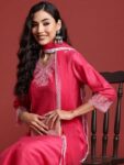 90b663e3-1318-4f63-b123-53357ed275551716893155870-Indo-Era-Pink-Embroidered-Straight-Kurta-Trousers-With-Dupat-5