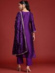 2168c82e-b85f-48b9-b010-2ad343c65b7b1717068256690-Indo-Era-Purple-Embroidered-Straight-Kurta-Trousers-With-Dup-11