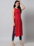 a7737b03-b662-419d-bad0-5a17ced24ef01689428347770KALINIWomenPinkGeometricMirrorWorkKurta1