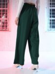 ecadcd99-cb76-49fb-9b17-8f117b391d401718972848159-SASSAFRAS-Women-Green-Loose-Fit-High-Rise-Pleated-Par