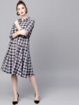 8682d34f-02d9-408e-adf5-a91b48c7d38c1533274842898-SASSAFRAS-Women-Black-Checked-Shirt-Dress-8141533274842515-1