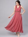 2ac2acbb-d1ae-4fde-b39b-5a1b88aa45b41564401122035-SASSAFRAS-Women-Pink-Maxi-Dress-4111564401120260-3