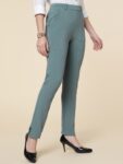 9d410b45-40ac-48e8-a768-9ce8319aa2601693643648083FITHUBWomenOliveGreenRelaxedStraightLegStraightFitHigh-