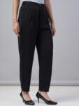 9d096614-0a0b-4409-95cf-a943864c5e481718622602827FITHUBWomenTaperedFitHigh-RisePleatedTrousers1