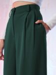 ecadcd99-cb76-49fb-9b17-8f117b391d401718972848159-SASSAFRAS-Women-Green-Loose-Fit-High-Rise-Pleated-Par