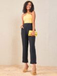176d3781-0709-4127-8854-aad55ada22881711693944684SASSAFRASWomenTaperedFitHigh-RiseTrousers1