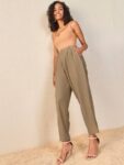 3158ef22-19d7-44c5-a042-9a899a6304791714744890964SASSAFRASWomenTaperedFitHigh-RisePleatedTrousers1