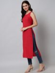 a7737b03-b662-419d-bad0-5a17ced24ef01689428347770KALINIWomenPinkGeometricMirrorWorkKurta1