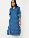 c1bbc214-0265-438e-8994-7ebb5c8997a71694408417716maxWomenBlueEmbroideredKurta5 (1)