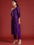 2168c82e-b85f-48b9-b010-2ad343c65b7b1717068256690-Indo-Era-Purple-Embroidered-Straight-Kurta-Trousers-With-Dup-11