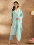 492f097c-2cca-4536-aef8-0228941c47ab1729169779394-Indo-Era-Women-Floral-Embroidered-Pure-Cotton-Kurta-with-Tro-2