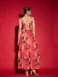 7a912410-7634-4b43-b57d-4ebbb8fe57db1683353689911SASSAFRASOrangeFloralPrintGeorgetteMaxiDress1