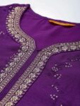 2168c82e-b85f-48b9-b010-2ad343c65b7b1717068256690-Indo-Era-Purple-Embroidered-Straight-Kurta-Trousers-With-Dup-11