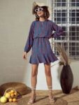 59f492fc-dcc6-44e1-9962-65da1d429ed01691153500774SASSAFRASBlueFloralPrintKeyholeNeckA-LineDress6