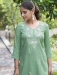 8dc18b96-64d2-4afe-ab65-e426434cdf8e1720092384058KALINIWomenYokeDesignCold-ShoulderSleevesAnarkaliKurta1