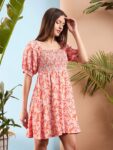 2faecc80-a993-416d-b5fd-547a410cc8031713898973419SASSAFRASFloralPrintGeorgetteFitFlareDress1