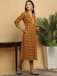 543edfad-bc63-43a9-8ba7-2e0bb46824b31700219814956KALINIWomenMustardYellowFloralPrintedSequinnedFloralKurta1 (1)