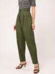 858d98d8-e13a-4e4c-a86f-979d687aaf541725884513698-DressBerry-Women-High-Rise-Pleated-Pure-Cotton-Trousers-5311-1