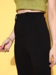 b74f0e92-6310-4be5-96da-df02485bdb231673947837724-SASSAFRAS-Women-Black-High-Rise-Bootcut-Trousers-25616739478-3