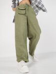 92b43cd0-cd28-44f2-8ffb-00431a9105891694599686839SASSAFRASWomenOliveGreenStraightFitTrousers1