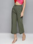 ea4344b1-280b-4021-a9b8-5d67e20f96a81616490669283-SASSAFRAS-Women-Olive-Green-Regular-Fit-Solid-Pure-Cotton-St-1