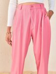 355ff1b0-e9f7-4100-bc1d-76b1979aac141711687582655SASSAFRASWomenTaperedFitHigh-RisePleatedTrousers1