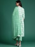 2c0a7718-ee7f-4a92-9ca4-528e48b40e9e1712568678256-Indo-Era-Green-Printed-A-Line-Kurta-Trousers-With-Dupatta-se-5