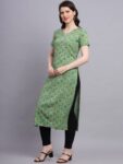 b52070f1-f9cc-4121-bfa0-0b1769d75b5f1694765133677KALINIWomenGreenGeometricPrintedSequinnedKurta3