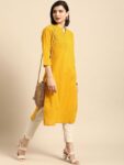 8b8bee4c-e9bc-41af-8f90-85ed3cd79afd1654061713352-Anouk-Women-Mustard-Yellow-Kurta-5521654061712730-3