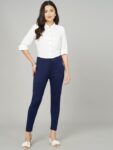 24c3e22b-941c-4e0f-8101-d0ef021e5af71693472470101FITHUBWomenNavyBlueSharpSlimFitHigh-RiseTrousers1