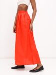 1d028d69-6c2a-4108-80de-0719ab33a8081721125409309-DressBerry-Bright-Coral-Orange-Gathered-Maxi-Skirt-796172112-2