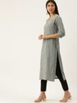 02c3e041-498b-4f68-a0c0-6cada99946ba1708598732750KALINIWomenStripedSequinnedKurta5 (1)