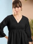 64ffd4da-3d36-4c0d-8673-022ed38f490c1714189812404-SASSAFRAS-Black-Pure-Cotton-A-Line-Dress-4371714189812113-2