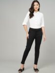 6152f93b-bb6a-4e7e-bb95-8f8fc1a040121693469237292FITHUBWomenBlackSharpSlimFitHigh-RiseTrousers1