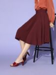 f04e7ef6-234f-4c71-8953-8037ff2601431633939719102-Berrylush-Women-Solid-Maroon-A-line-Skirt-9051633939718493-3