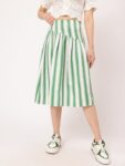 1b6bb469-84ef-4796-b00c-b4e32a19cf871728044842146-DressBerry-Women-Stripe-Breeze-Crinkled-Gathered-A-line-Skir-