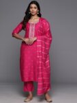 396a1fab-c671-47a9-9f25-171ab07e3fd31697193163711-GERUA-Women-Floral-Yoke-Design-Regular-Sequinned-Kurta-with–11