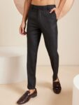 3f55cc61-6efb-4049-a41b-1a77976d8a951699099412068DENNISONMenBlackSmartTaperedFitEasyWashTrousers2