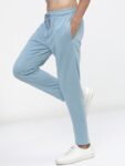 bf7cc8e7-9342-4289-8f11-eeaf33092de91636959021079HIGHLANDERMenBlueSolidSlim-FitTrackPants1