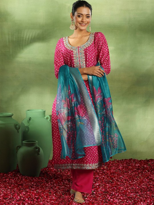 89d7948b-b86d-4804-92b9-4e964ec584071733728453491-Libas-Bandhani-Embroidered-Sequinned-Kurta-with-Trouser--Dup-2