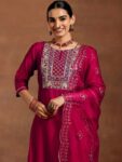0341fa9e-3a34-43c0-8078-e85da77b9d9f1727865749060-Libas-Ethnic-Motifs-Yoke-Design-Sequinned-Straight-Kurta-Wit-1