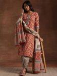 983db063-7d6b-4251-b064-1fa73a4cf3591734620936029RustfloralprintedempirekurtawithprintedSalwarprintedDupatta1