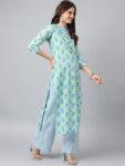 2144f3e8-b8f0-427f-b0b2-3bfe7b56b9111716188525584ANANDITAWomenQuirkyPrintedFlaredSleevesSequinnedKurta1
