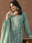 abd7e0a5-04c2-4693-9a47-bb6ce749d93a1738218819208-Libas-Green-Floral-Embroidered-Sequinned-Straight-Kurta-With-1