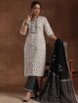 c837bd88-4705-4cea-8ce9-0c59e6866c581728630533910-Libas-Black–White-Floral-Printed-Notch-Neck-Pure-Cotton-Kur-1