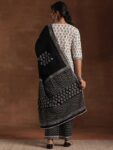 c837bd88-4705-4cea-8ce9-0c59e6866c581728630533910-Libas-Black–White-Floral-Printed-Notch-Neck-Pure-Cotton-Kur-1